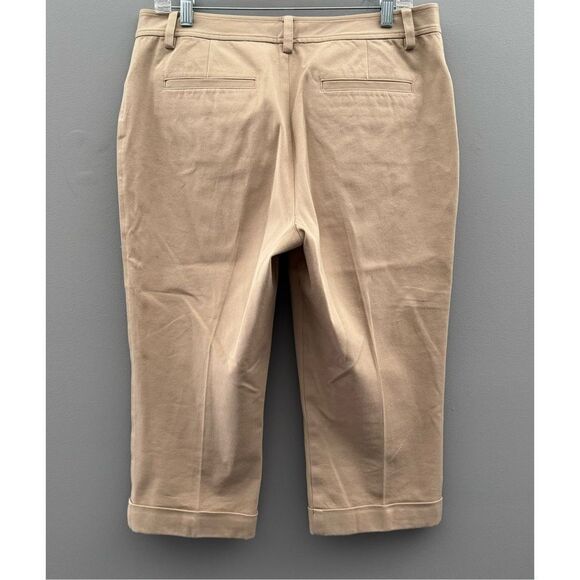 Lauren Ralph Lauren Khaki Capris, size 12 - Picture 7 of 9